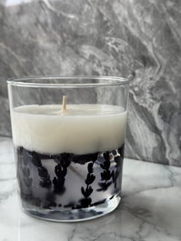 Aberto Design Vela 14M - 1 de Vidrio Soya Negra y Blanca